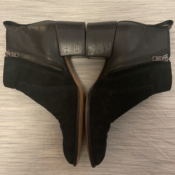 Madewell The Asher Boot in Suede & Leather, Black Sz 8.5 - Picture 4 of 12